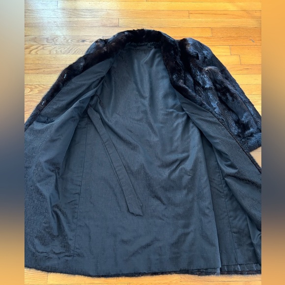 🖤 100% Real Mink Fur Coat Luxury Vintage 🖤 - Picture 8 of 16